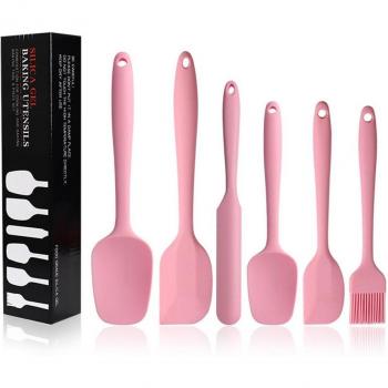 6 Pcs Non-Stick Silicone Spatula Set