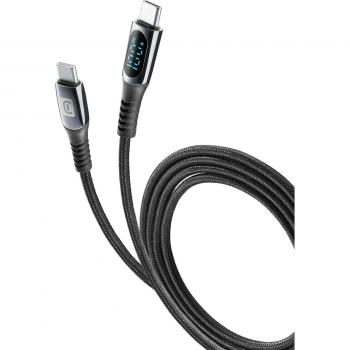 Cellularline DISPLAY CABLE - 2 m - USB C - USB C - Schwarz (60252)
