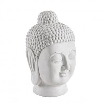 Set 4 decorazioni Pattaya testa Buddha bianco