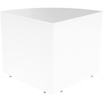 Reception Modular Corner Base Unit - White - RCMCBWH