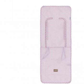 Colchoneta Universal Vichy Rosa 35x85x1 cm