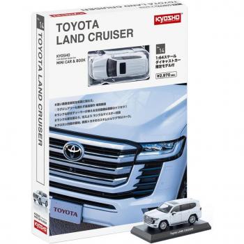 Toyota Land Cruiser 300 – 1:64 Kit, Book Type, Biela farba