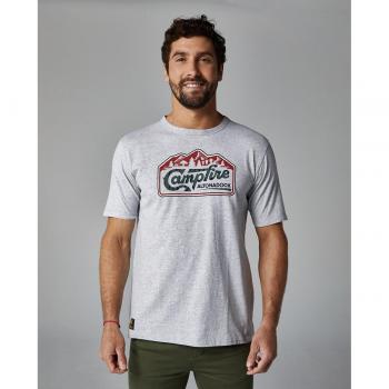 Altonadock Camiseta Altona Dock Campfire Gris Hombre