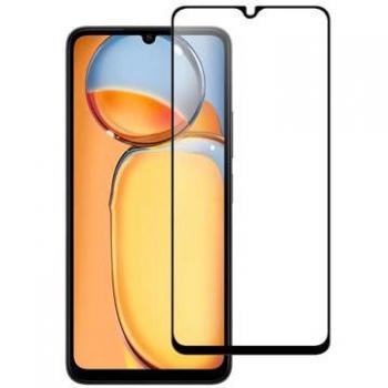 Xiaomi Poco C65/Redmi 13C Complete Tempered Glass Screen Shield - Black Edge