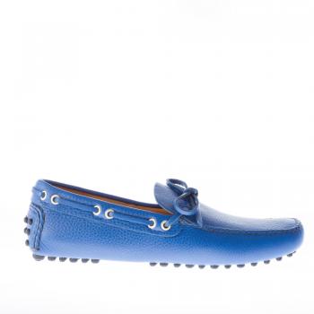 Pelle Marziale Blue 40,5 Mocassino Driver