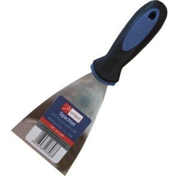 Espátula Pintura Inoxidable con Mango Plástico Dual