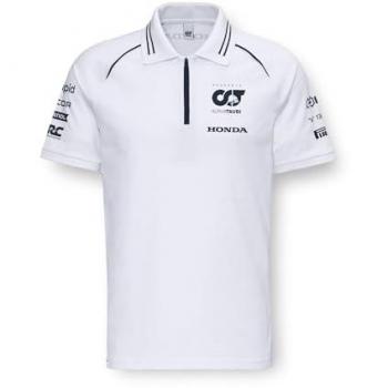 Camisa de Fórmula 1 Alpha Tauri Teamline – Versión SAT23024, Masculina, Blanco