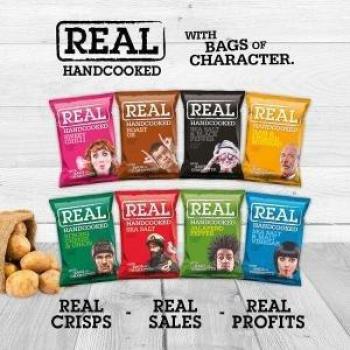 Real Crisps Roast Ox Tasty Treats 24x35g NWT4637