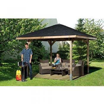 Weka Pavillon »Gartenoase 651 Gr.2«, 19 mm Massivholzdach