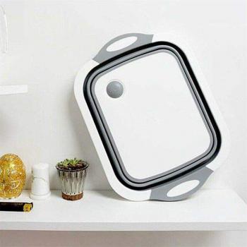 Cesto plegable multifuncional