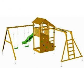 Parque infantil Teide con columpio y escalera de mono