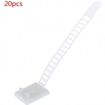 Serre-câbles réglables 18×25 mm – Pack de 20 pinces