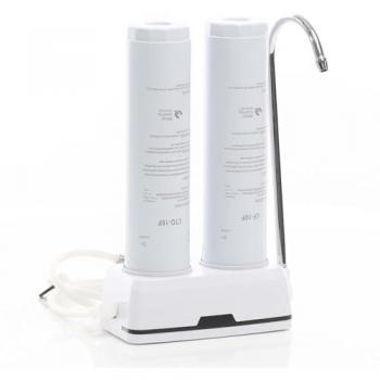 Blocco di Carbone Attivo con Ultra Filtro e Rubinetto - Naturewater NW-2-CTOUF