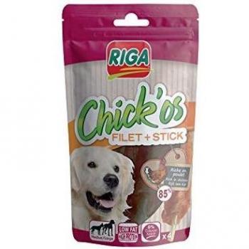 Riga Chick'os Filets De Poulet + Stick X 4 Chiens