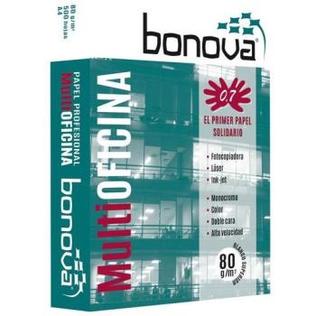 Papel Bonova Multifunción Pack 500 hojas A4 80 g