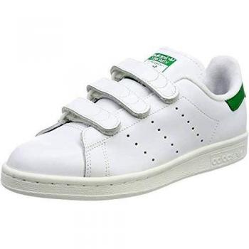Adidas Stan Smith Cf, Baskets Basses Homme, Blanc (Ftwr White/Ftwr White/Green), 41 1/3 EU