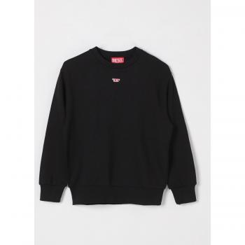 Giacca Diesel Cotton Oval, Collo Giro, Nero, M16