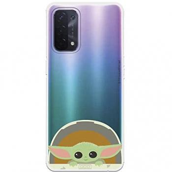 Funda Oficial de Star Wars Baby Yoda Sonrisas para Oppo A54 5G - The Mandalorian