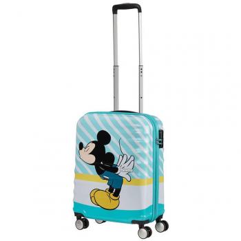 Walizka podróżna Disney Mickey niebieska