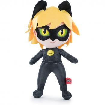 Peluche Cat Noir 30cm - Prodigiosa: Las Aventuras De Ladybug - Alta Calidad