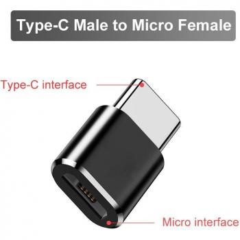USB Typ C OTG Adapter für Samsung S9, S8, S10 Plus und Xiaomi