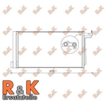 PRASCO FD5485D Radiateur et Condenseur pour Ford Focus 3, C‑Max 2, Grand C‑Max