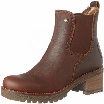 Panama Jack Frauensandalier Chelsea Boot, Kastanienbraun, EU 39
