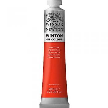 Winsor & Newton Winton Oil Colour Tube 200ml - Scarlet Lake