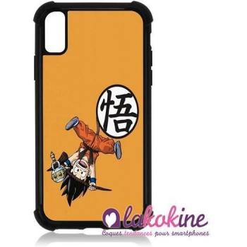 Reinforced Silicone Case for iPhone XR Goku Dragon Ball Z Super Saiyan