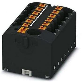 PTFIX distributor block, 12x2.5, black