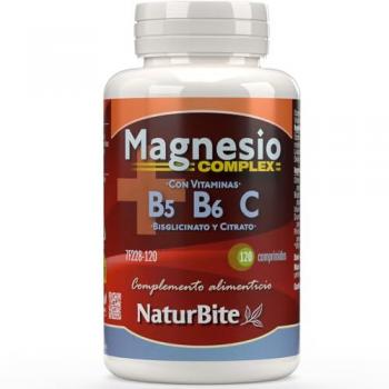 NaturBite Magnesio Power – Fórmula Vegana con Vitaminas B5, B6, C