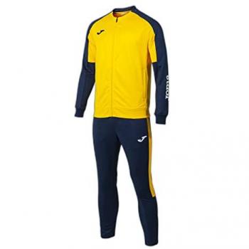 Joma Eco Championship Men's Tracksuit - Intense Yellow and Dark Blue