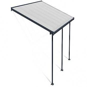 Pergola Feria 3x4.3 m in Alluminio Grigio