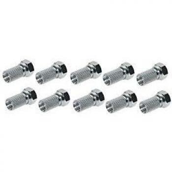 Shiverpeaks F-Stecker 6,5 mm, große Mutter, VE10