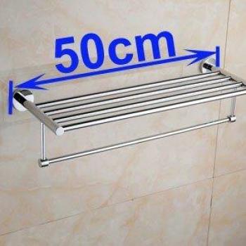 Solid Brass Bathroom Towel Rail Holder