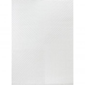 Alfresco Teal/White 5x8 Area Rug
