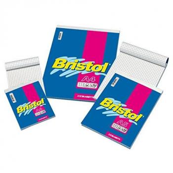 Bloc-notes Bristol format A5 couleur multicolore