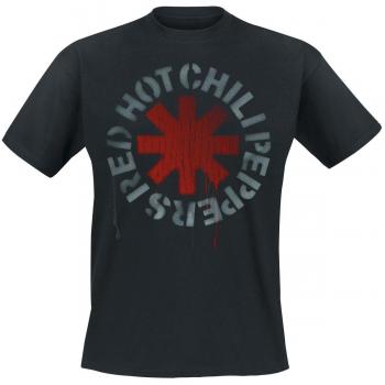 Chili Peppers Black Shirt M Size