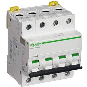 Interruptor automático magnetotérmico iC60H 4P 40A curva-D