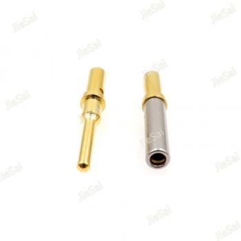 DT Serie 50/100Stk. Crimp-Stecker Buchse 0460-202-1631 0462-201-1631 Goldbeschichtet Edelstahl 16-20AWG