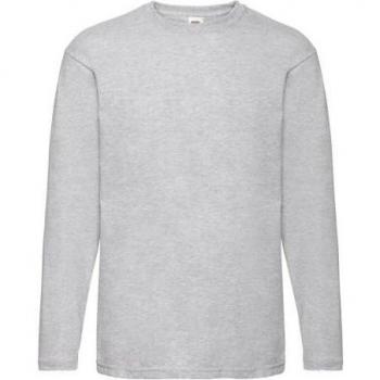 Fruit of the Loom Unisex Valueweight Long Sleeve T-Shirt XXL
