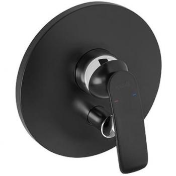 Kludi - Balance - Mitigeur encastré 2 voies, finition noir mat/chrome 526508775