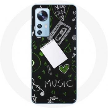 Coque para Xiaomi Mi 12 / 12X con motivo de clave de sol