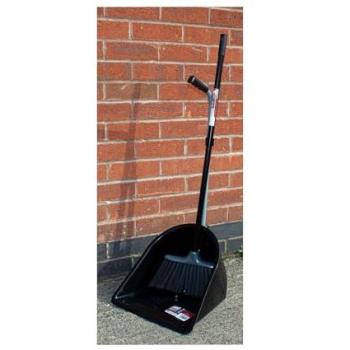 Red Gorilla Long‑Handled Dustpan and Brush Set – Black