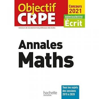 Objectif Crpe Annales Maths 2021