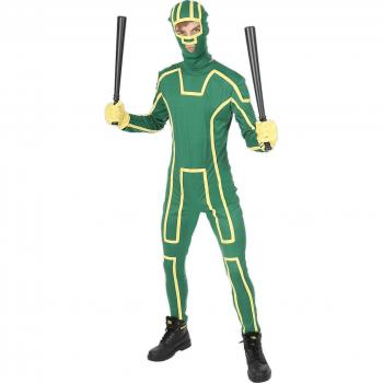 Vestido de Fantasía Ninja Patada Culo