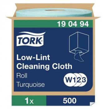 Tork Fusselarme Reinigungstücher W1, W2, W3, 1-lagig, 180 Meter