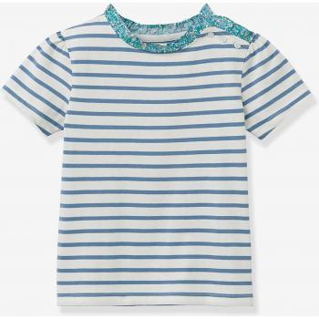 Tee-shirt coton bio marinière fille