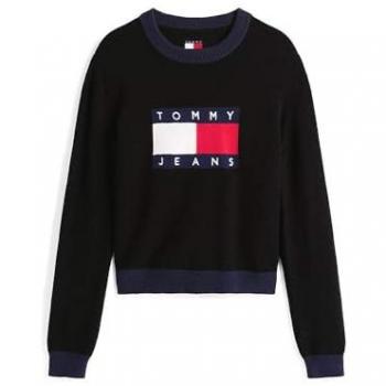 Tommy Jeans Pullover Navy Rosso Nero Bianco