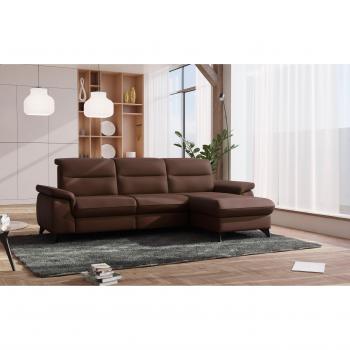 Ecksofa Astoria L‑Form von sit&more – inkl. motorischer Entspannungsfunktion